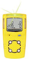 BW GasAlertMicroClip XL - Gaswarngerät für UEG, O2, H2S, CO mit Akku und Ladegerät, Farbe: gelb, EU-Version