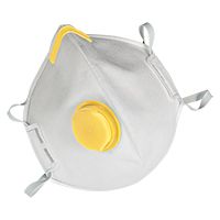 MSA Affinity 2121 Staubschutzmaske vorgeformt, FFP2 NR D, mit Ventil gelb (VE = 15 Stück)
