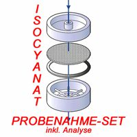 AKTION! Dräger Isocyanat-Probenahme-Set zur Probenahme von Isocanaten (z. B. HDI, TBI, MDI) - inklusive Analyse durch das Dräger Analyse-Labor...