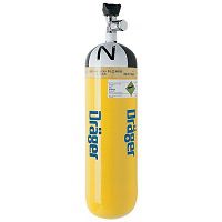 Dräger Flaschen- und Ventileinheit (Aluminium) - 2 L / 200-bar - für Rettungseinsatz - UN1002 -